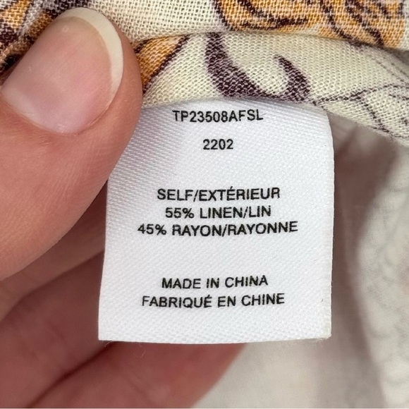 10 Crosby Derek Lam 8 Buffy Utility Dress Multi Midi Length Linen-Blend Pockets - Picture 11 of 15